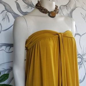 Mossimo mustard Maxi Dress